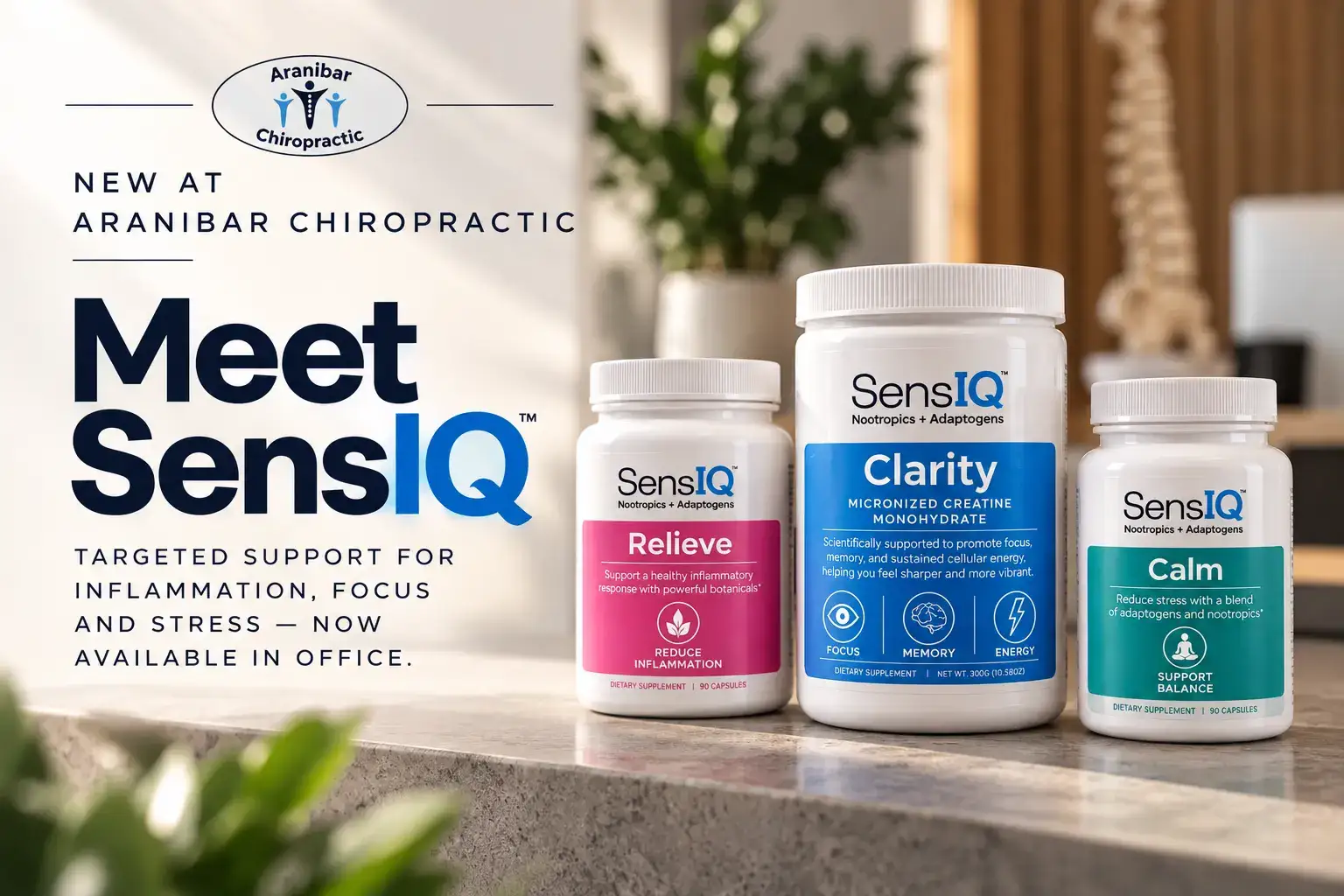 Chiropractic San Bruno CA Meet SensIQ